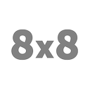 8x8 Meet logo
