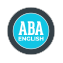 ABA English logo