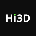 Hi3D logo