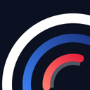 Refocused logo