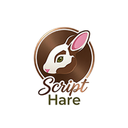 Script Hare logo