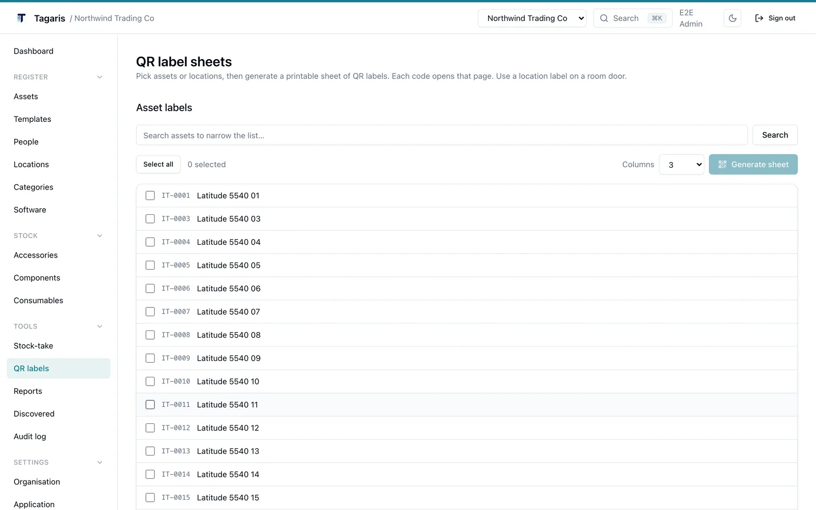 Tagaris screenshot 2
