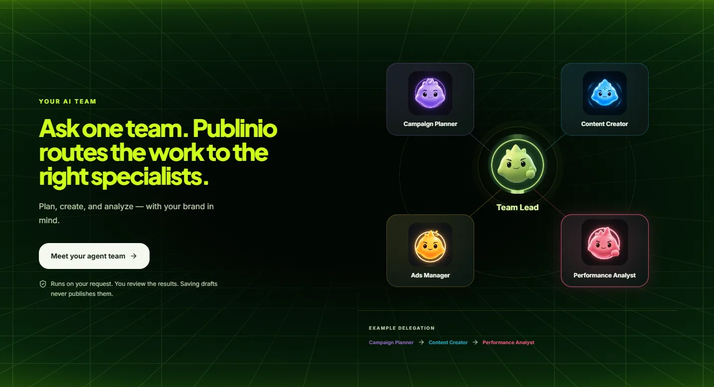 Publinio screenshot 2