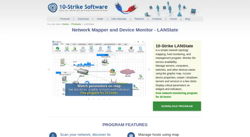 LANState screenshot