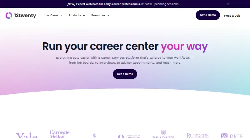 12twenty Career Cloud screenshot