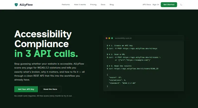 A11yFlow screenshot