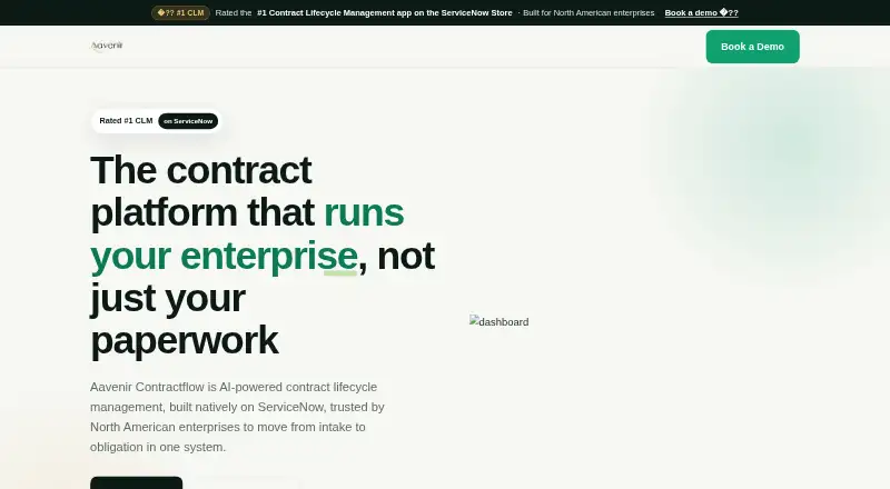 Aavenir Contractflow screenshot