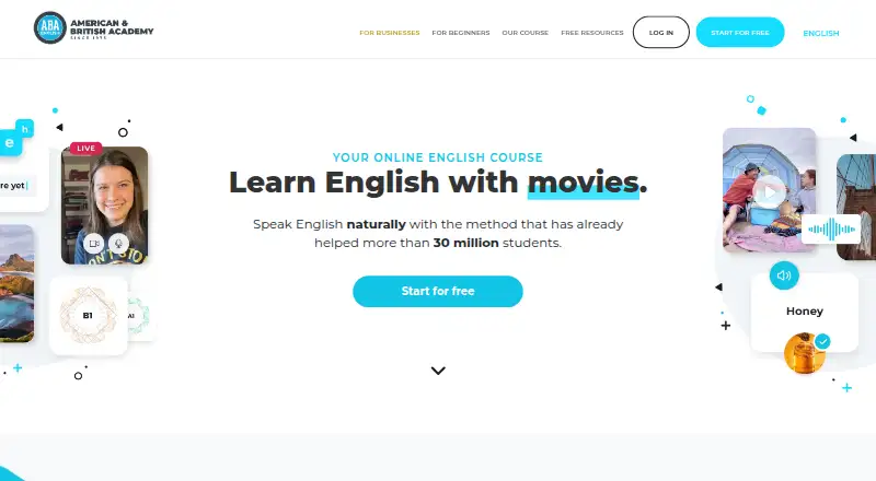 ABA English screenshot