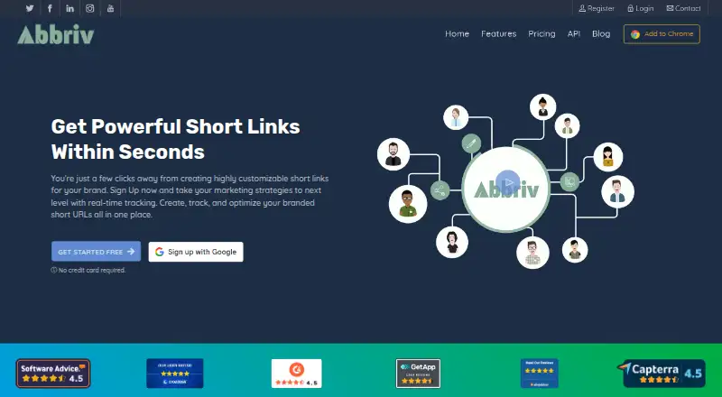 Abbriv screenshot