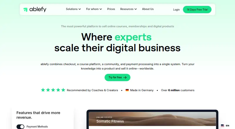 ablefy screenshot