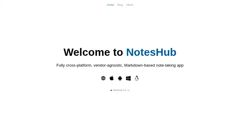NotesHub screenshot