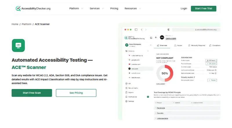 ACE Scanner screenshot