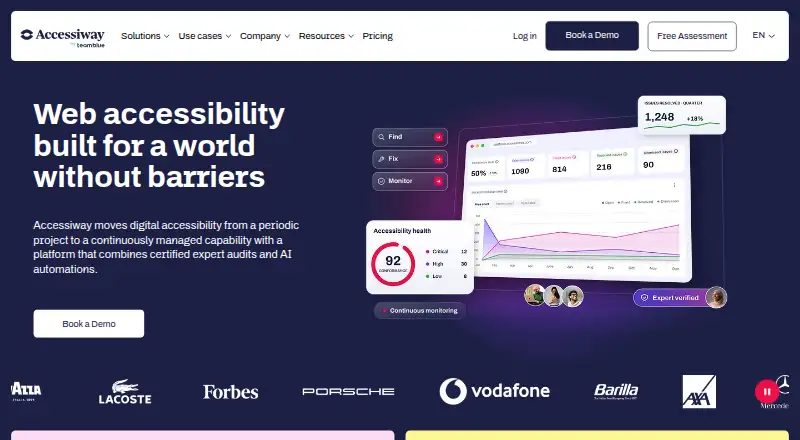 Accessiway Platform screenshot