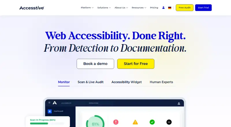 Accesstive screenshot