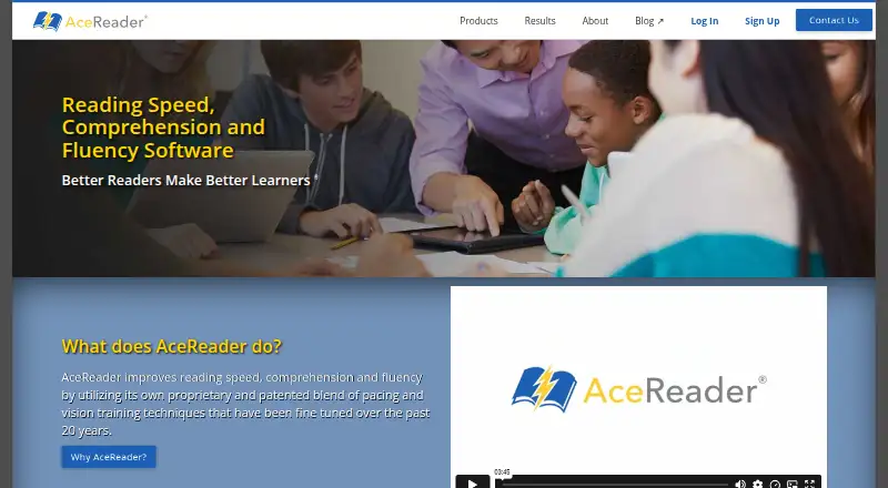 AceReader screenshot