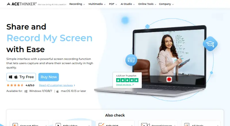 AceThinker Aqua Demo screenshot