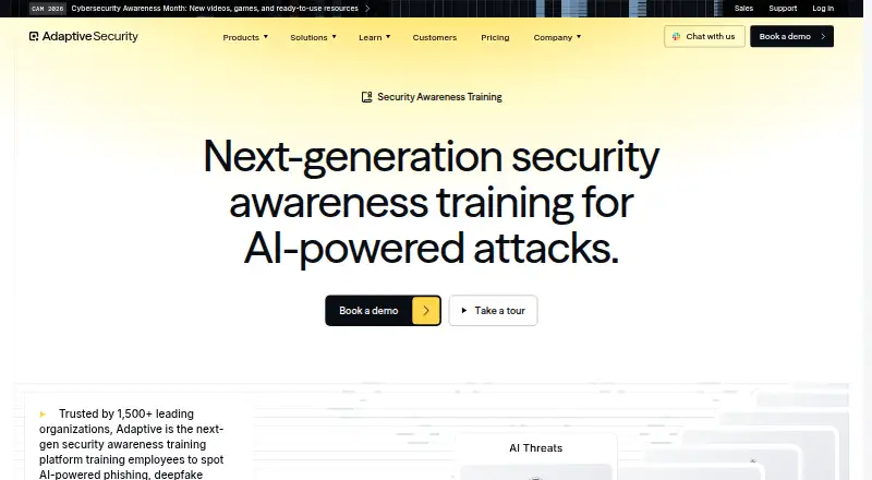Adaptive Security screenshot