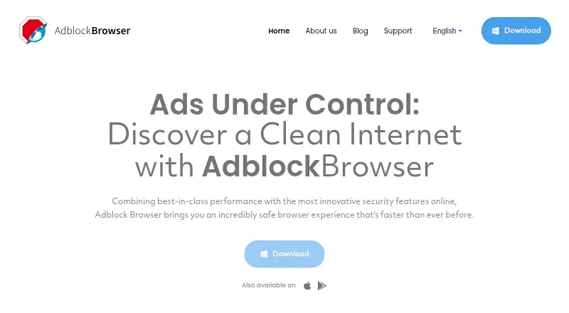 Adblock Browser screenshot