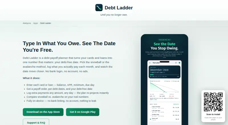 Debt Ladder screenshot