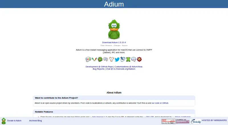 Adium screenshot
