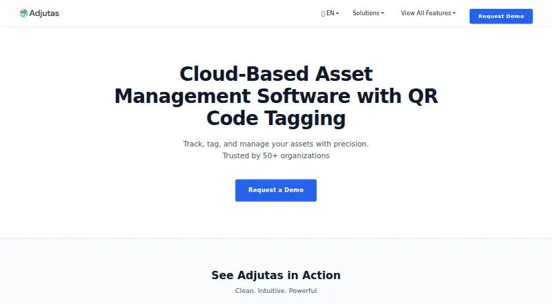 Adjutas IT Asset Management screenshot