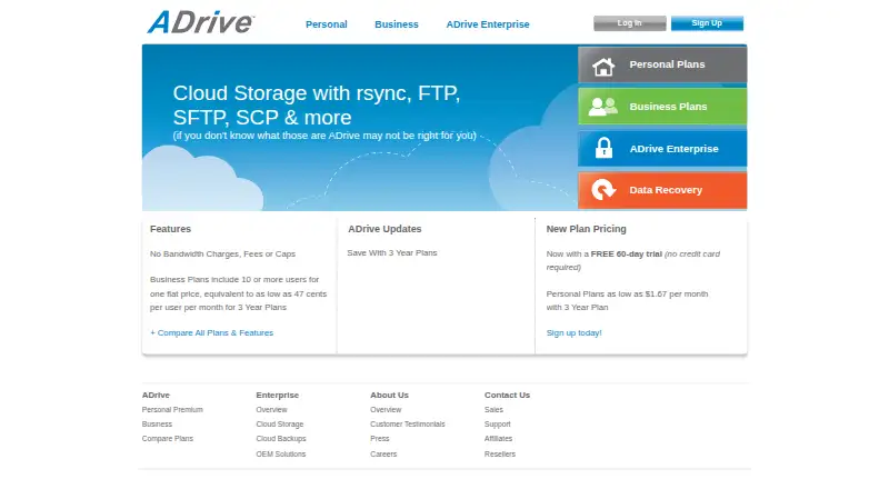 ADrive screenshot
