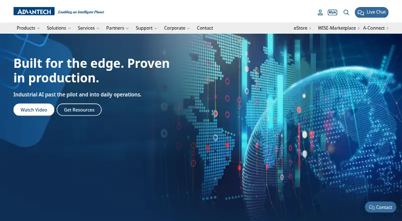 Advantech SignageCMS screenshot