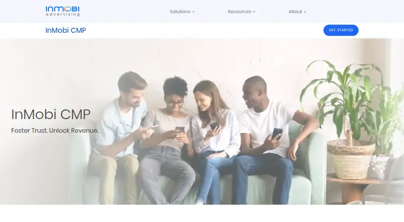 InMobi CMP screenshot
