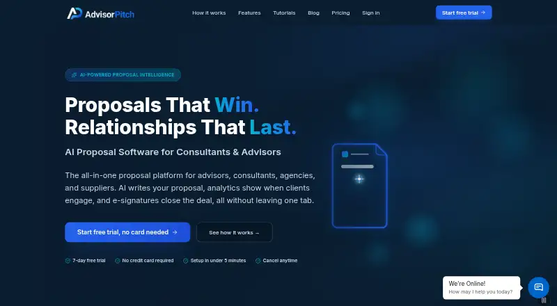 AdvisorPitch screenshot