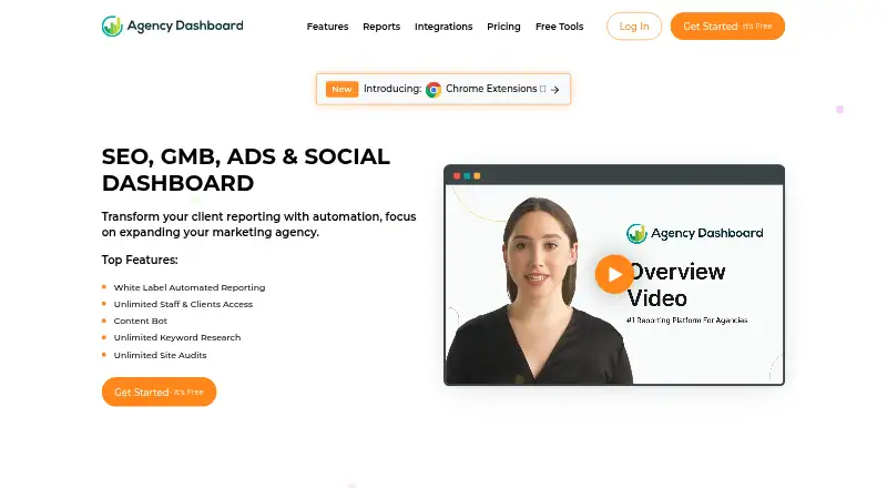 Agency Dashboard screenshot