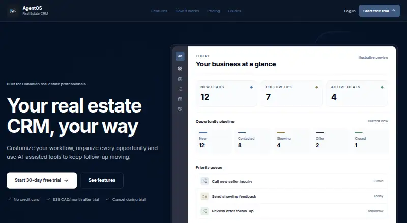 AgentOS screenshot