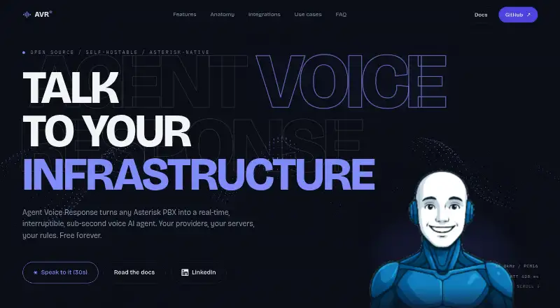 Agent Voice Response screenshot