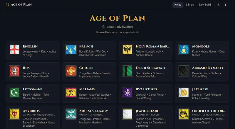 Age of Plan screenshot