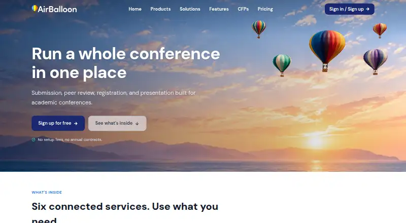 Airballoon screenshot