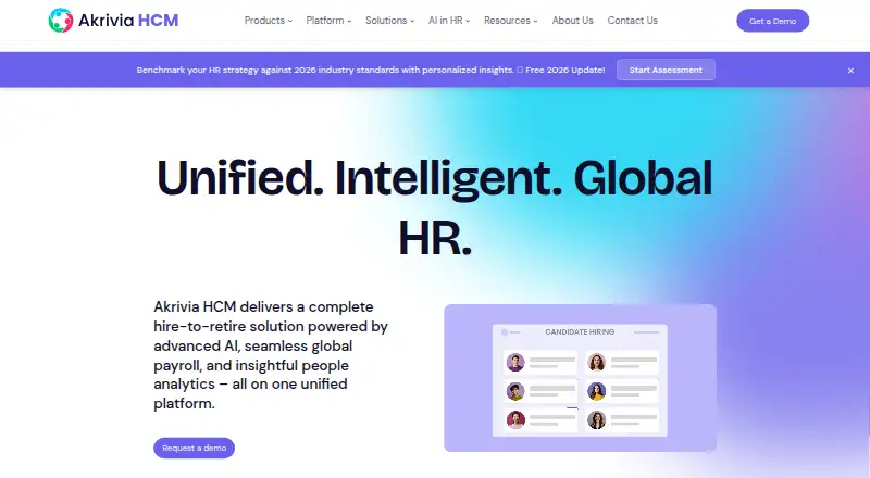 Akrivia HCM screenshot
