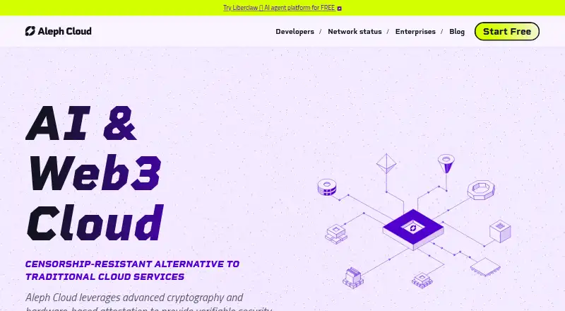 Aleph Cloud (formerly Aleph.im) screenshot