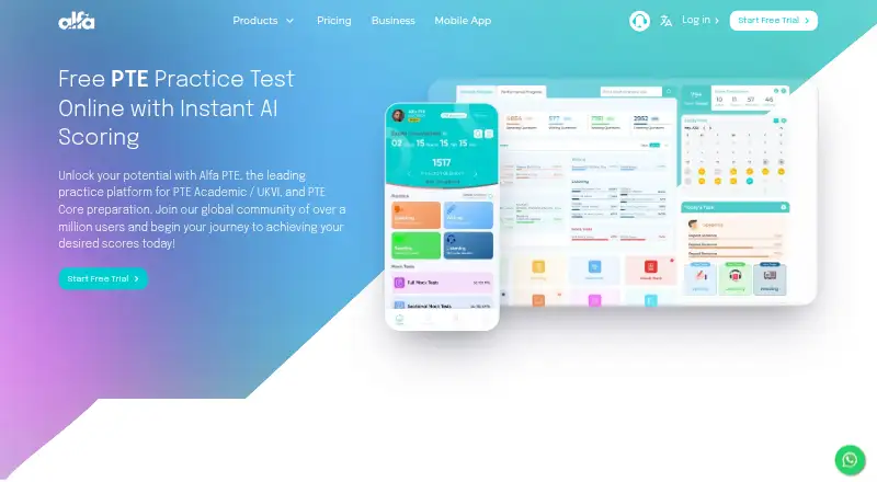 AlfaPTE screenshot
