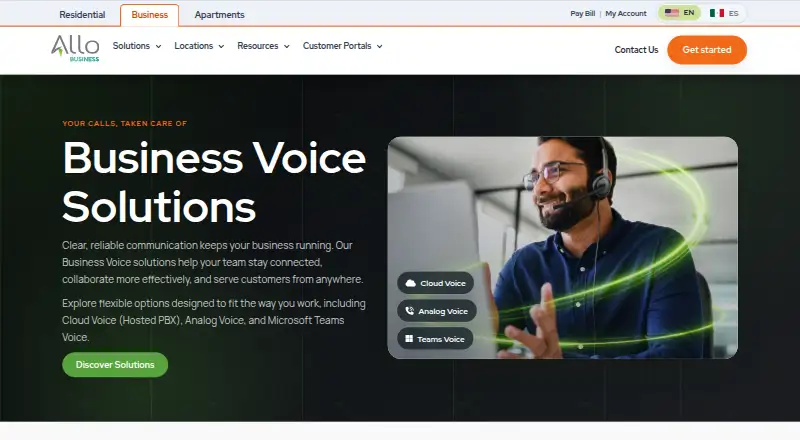 ALLO Cloud Voice screenshot