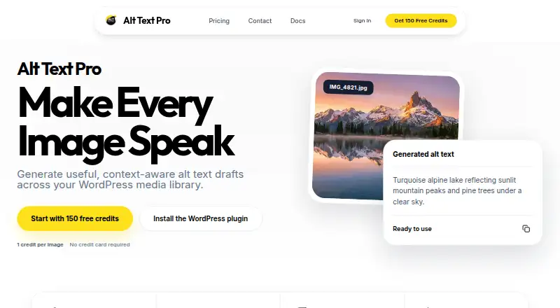 Alt Text Pro screenshot