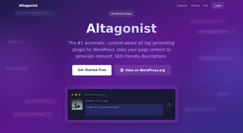 Altagonist screenshot