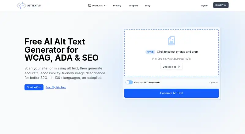 AltText.ai screenshot
