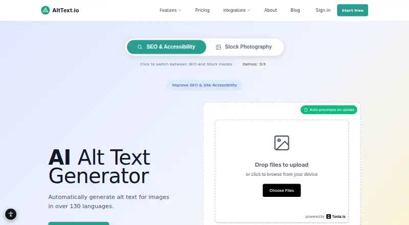 AltText.io screenshot