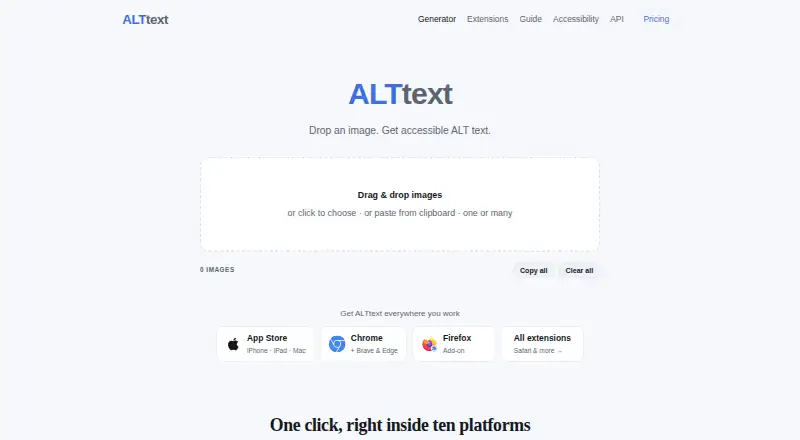ALTtext.org screenshot