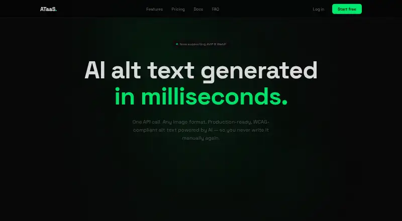 ATaaS screenshot