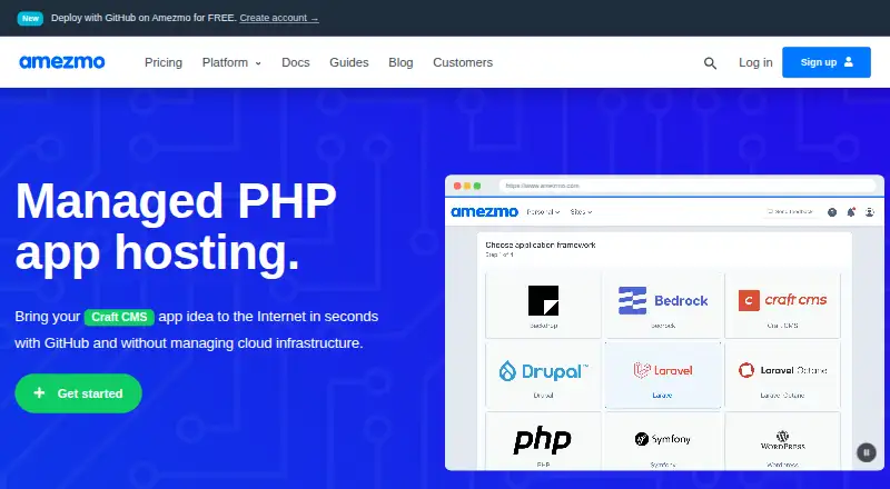 Amezmo screenshot