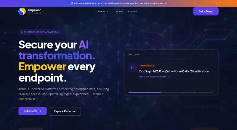 Ampalone DocXsyn AI screenshot