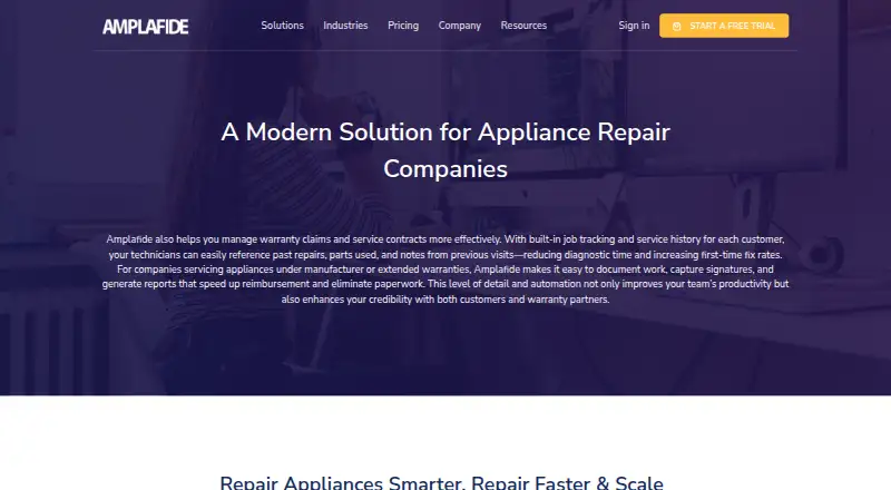 Amplafide screenshot