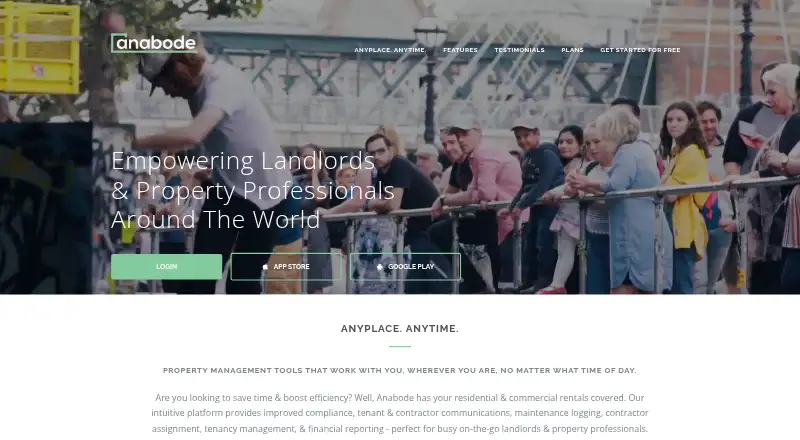 Anabode screenshot