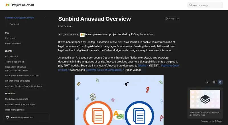 Anuvaad screenshot