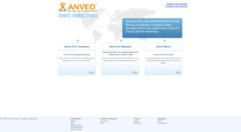 Anveo Integrated Voice 2.0 screenshot